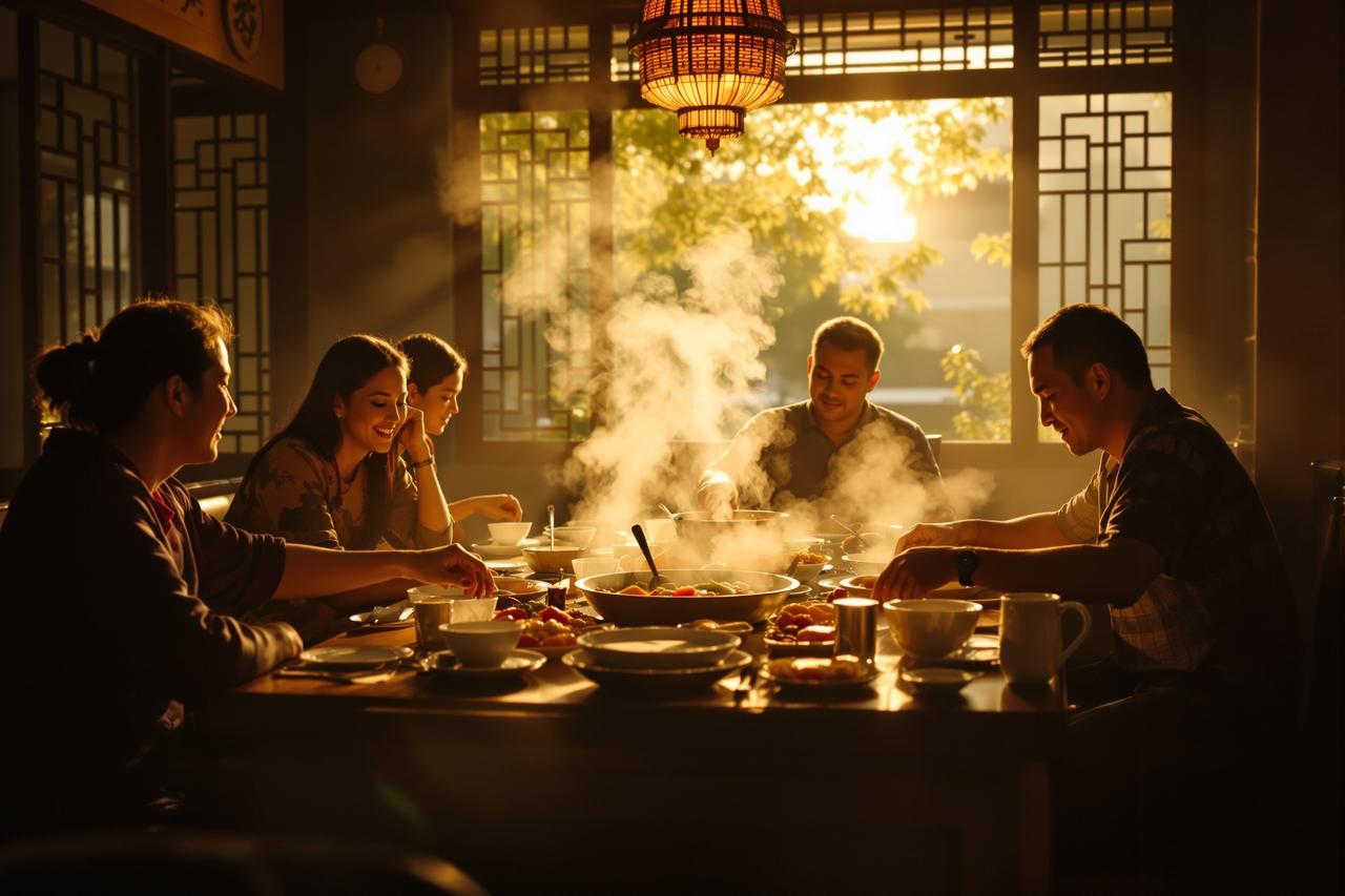 免费ai短剧 - 河畔美食 · 舌尖上的温情 免费ai短剧 - 河畔美食 · 舌尖上的温情